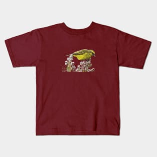 Yellow-fronted Canary, Bird Kids T-Shirt